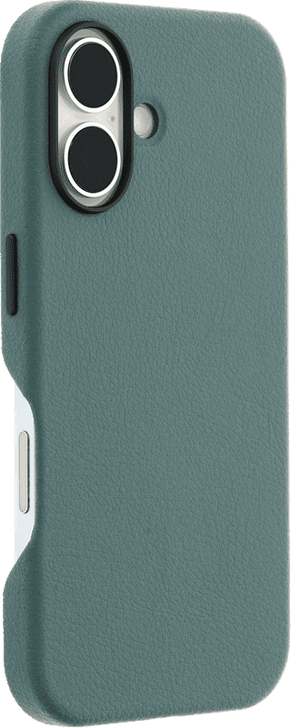 OtterBox Symmetry Apple iPhone 16 Back Cover with MagSafe Magnet Leather Green