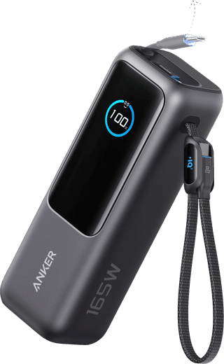 Anker Powerbank 25.000 mAh mit Schnellladefunktion Schwarz