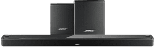 Bose Smart Ultra Soundbar Schwarz + Bose Surround-Lautsprecher Schwarz