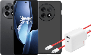 OnePlus 13R 256GB Schwarz 5G + Zubehörpaket