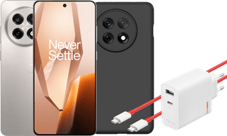 OnePlus 13R 256GB Weiß 5G + Zubehörpaket