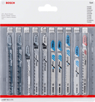 Bosch Professional All-in-one Jigsaw Blade (10x)