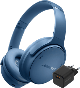 Bose QuietComfort Headphones Blue + Charger