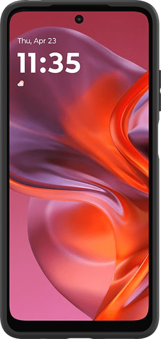 Just in Case Soft Design Motorola Moto E15 Backcover Schwarz