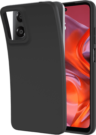Just in Case Soft Design Motorola Moto E15 Backcover Schwarz