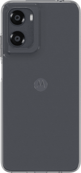 Just in Case Soft Design Motorola Moto E15 Back Cover Transparent