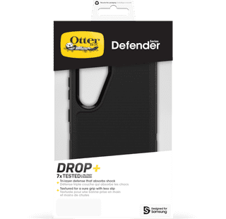 OtterBox Defender Samsung Galaxy S25 Back Cover Black