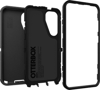 OtterBox Defender Samsung Galaxy S25 Back Cover Black
