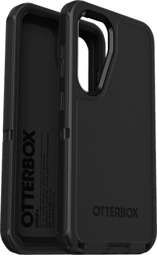 OtterBox Defender Samsung Galaxy S25 Back Cover Black