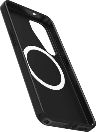 OtterBox Symmetry Samsung Galaxy S25 Back Cover with Magnet Black