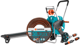 Gardena Comfort FLEX 1/2 30 m CleverRoll M Medium Regnerset