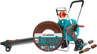 Gardena Comfort FLEX 1/2 30 m CleverRoll M Large Regnerset