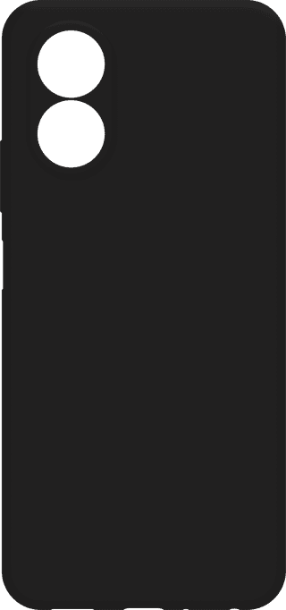 Just in Case Soft Design Oppo A38 4G / A18 4G Backcover Schwarz