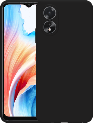 Just in Case Soft Design Oppo A38 4G / A18 4G Backcover Schwarz
