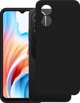 Just in Case Soft Design Oppo A38 4G / A18 4G Backcover Schwarz