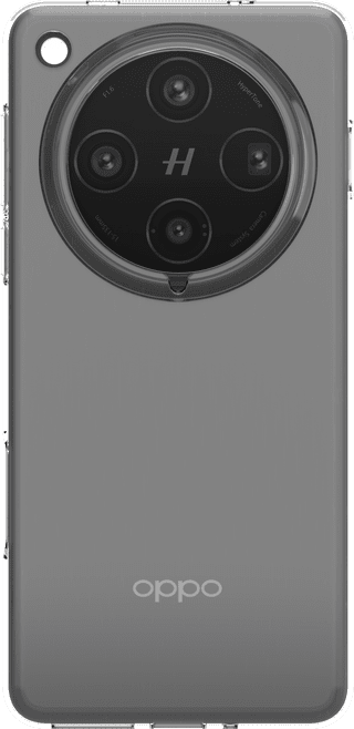 Just in Case Soft Design OPPO Find X8 Pro Back Cover Transparent