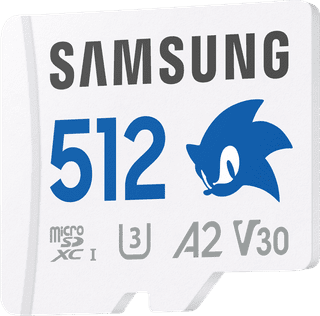 Samsung microSDXC PRO Plus 512GB Sonic the Hedgehog