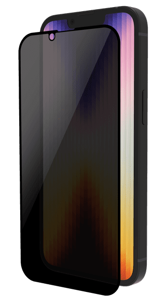 BlueBuilt Back Cover iPhone 17e/16e Transparent + Privacy Filter Screen Protector Glass