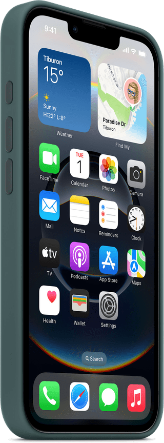 Apple iPhone 16e Back Cover Teal