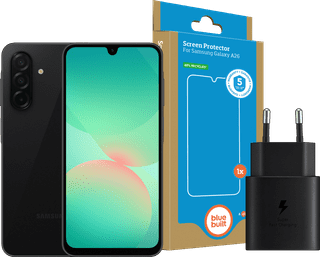 Samsung Galaxy A26 128GB Black 5G + Basic Accessory Pack