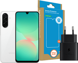 Samsung Galaxy A26 128GB White 5G + Basic Accessory Pack