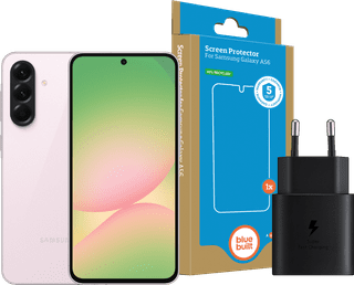 Samsung Galaxy A56 128GB Pink 5G + Basic Accessory Pack