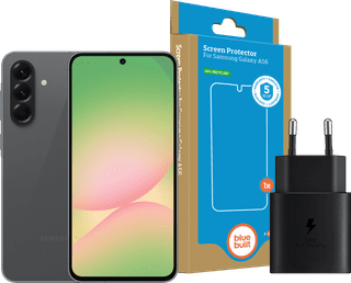 Samsung Galaxy A56 256GB Black 5G + Basic Accessory Pack