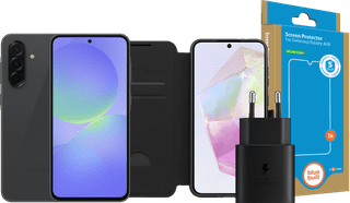 Samsung Galaxy A36 128GB Black 5G + Complete Accessory Pack