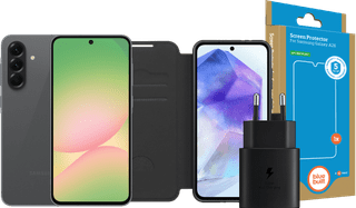 Samsung Galaxy A56 128GB Black 5G + Complete Accessory Pack