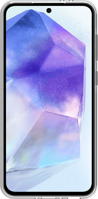 BlueBuilt Back Cover Samsung Galaxy A56 Transparent + Screen Protector Glass