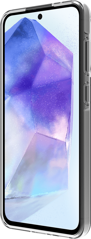 BlueBuilt Back Cover Samsung Galaxy A56 Transparent + Screen Protector Glass