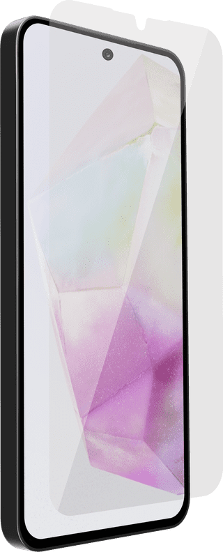 BlueBuilt Protective Back Cover Samsung Galaxy A36 Transparent + Screen Protector Duo Pack