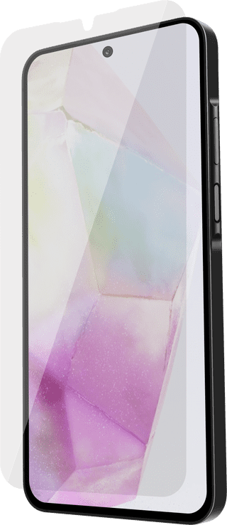 BlueBuilt Protective Back Cover Samsung Galaxy A36 Transparent + Screen Protector Duo Pack