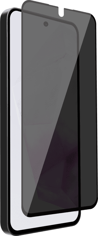 BlueBuilt Samsung Galaxy A36 Backcover Transparent + Privacy Displayschutz Doppelpack
