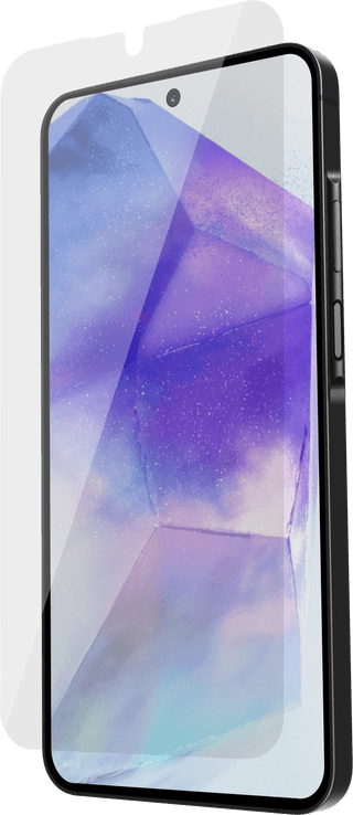 BlueBuilt Samsung Galaxy A56 Book Case Black + Screen Protector Glass