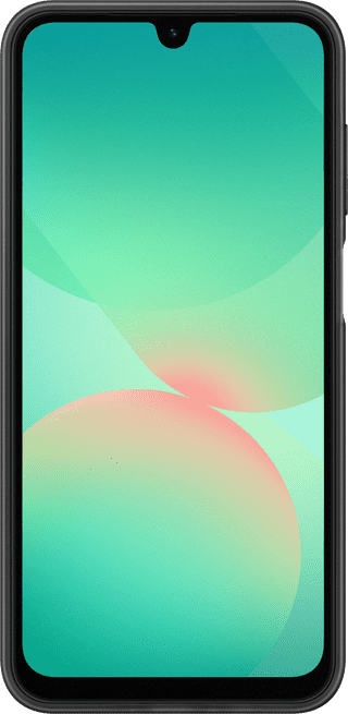 Samsung Galaxy A26 Card Slot Backcover Schwarz