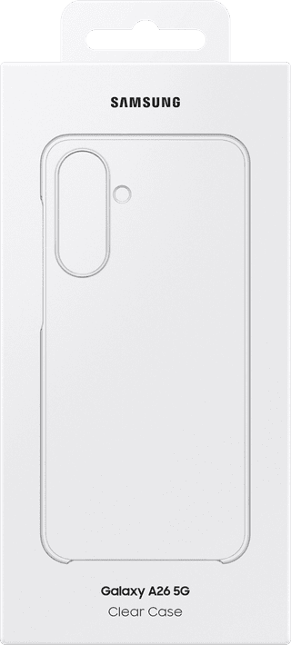 Samsung Galaxy A26 Soft Case Back Cover Transparent
