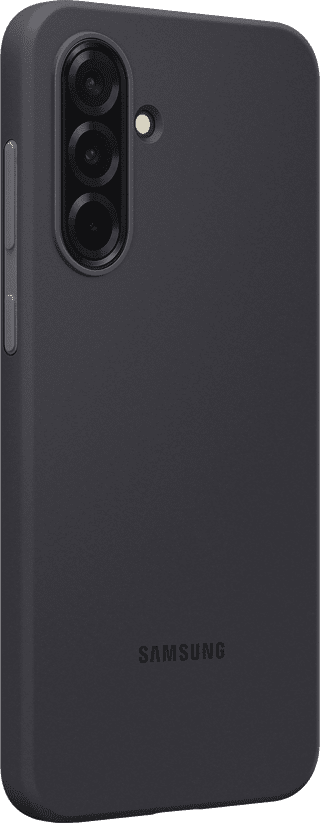 Samsung Galaxy A36 Backcover aus Silikon Schwarz