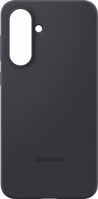 Samsung Galaxy A36 Backcover aus Silikon Schwarz