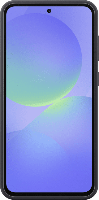 Samsung Galaxy A36 Backcover aus Silikon Schwarz