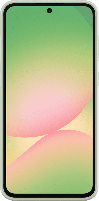Samsung Galaxy A56 Backcover aus Silikon Grün