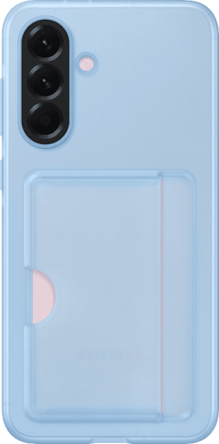 Samsung Galaxy A56 Card Slot Back Cover Blue