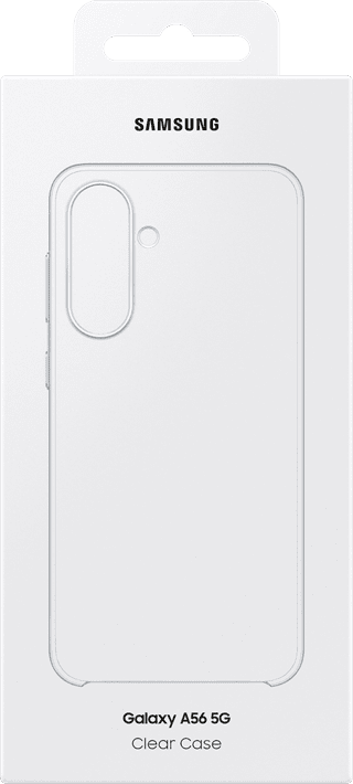 Samsung Galaxy A56 Soft Case Backcover Transparent