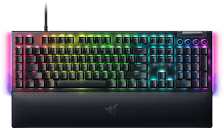 Razer BlackWidow V4 Gaming Keyboard QWERTZ - Yellow Switch