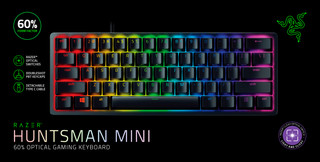 Razer Huntsman Mini Gaming Keyboard Black QWERTZ (Optical Purple)