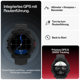 Polar Street X Schwarz 45 mm