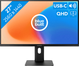BlueBuilt 27-inch Quad HD Monitor with USB-C