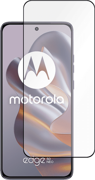 Just In Case Tempered Glass Motorola Edge 50 Neo Screen Protector Black