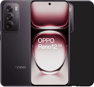 OPPO Reno12 256GB Black 5G + Just in Case Back Cover Black