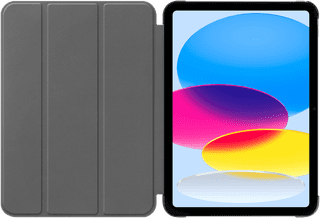Just In Case Smart Tri-Fold Apple iPad (2025/2022) Book Case Grau